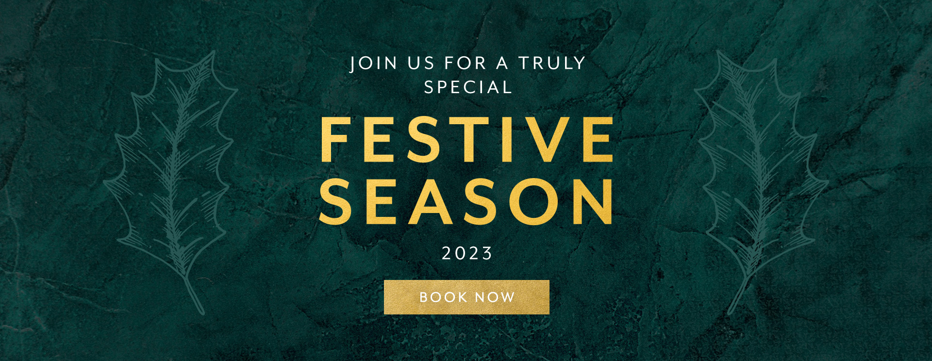 Christmas menu at The Spade Oak