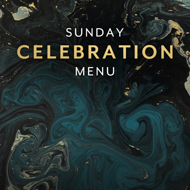 Sunday set menu at The Spade Oak