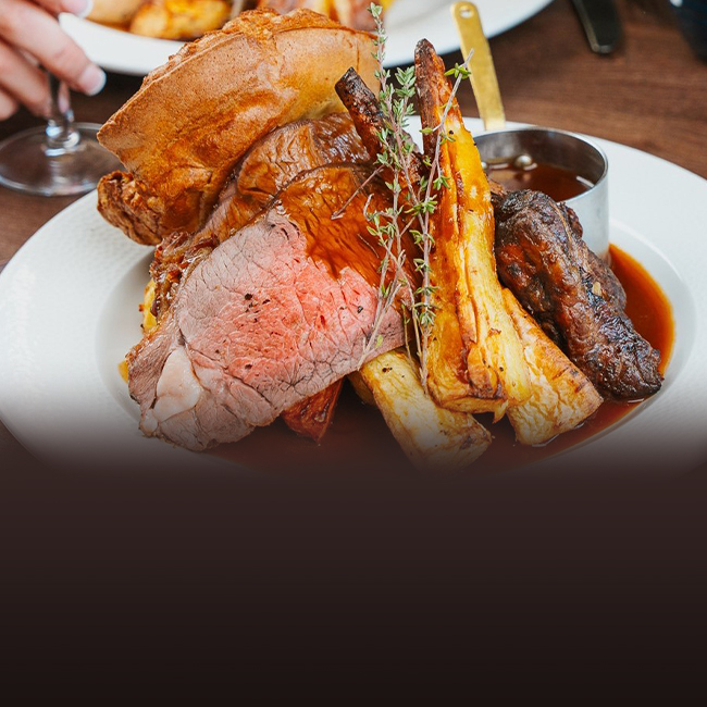 Sunday menu at The Spade Oak