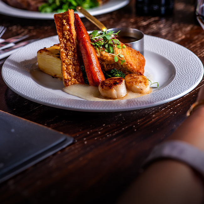 Explore our great offers on Pub food at The Spade Oak