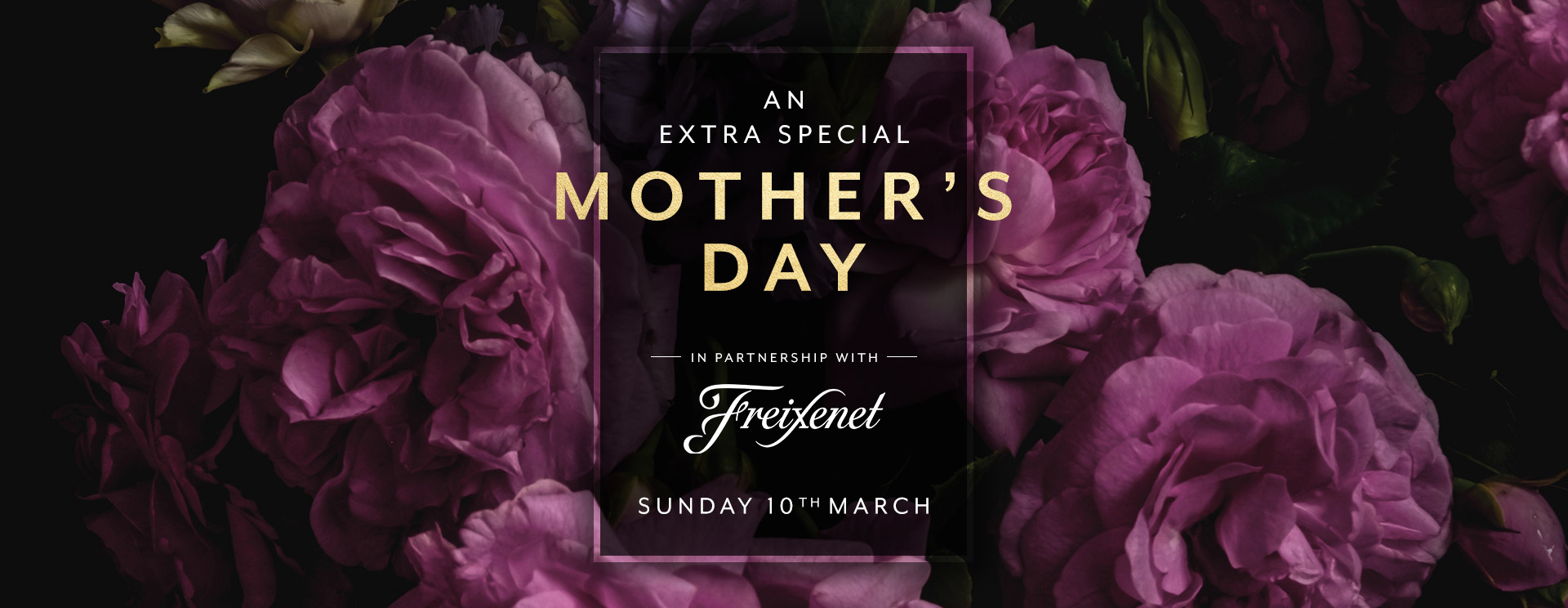 Mother’s Day menu/meal in Bourne End