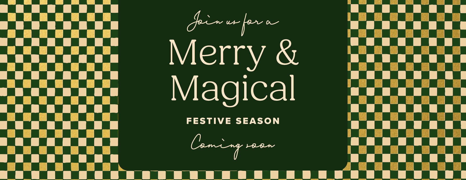Christmas menu at The Spade Oak