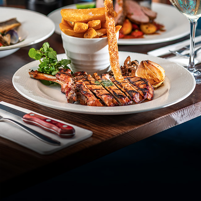 A La Carte menu at The Spade Oak