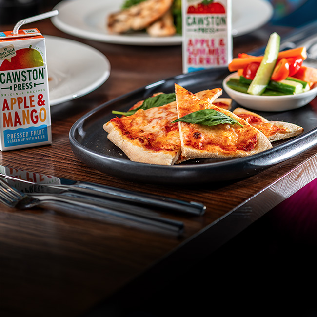 Children's menu at The Spade Oak