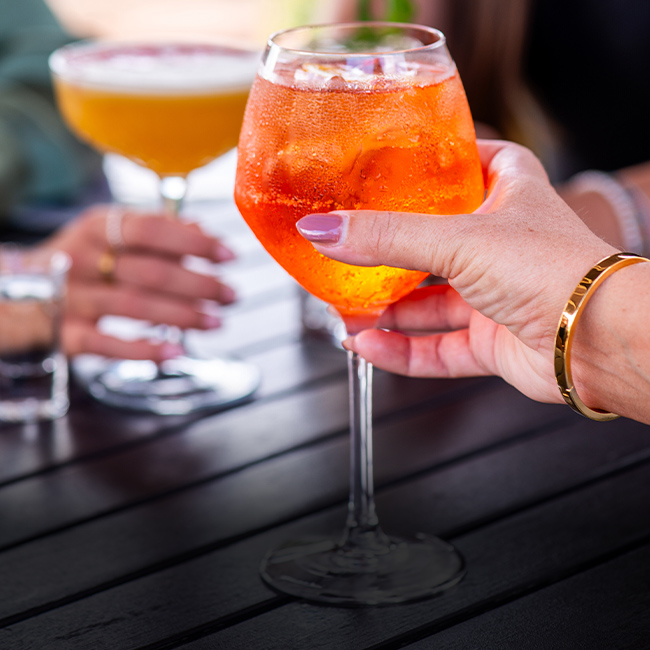 Wine & Drinks menu at The Spade Oak