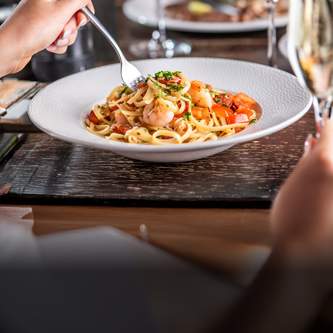 Dessert menu at The Spade Oak