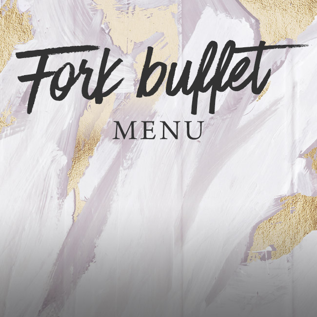 Fork buffet menu at The Spade Oak